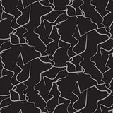 Abstract vector white and black geo pattern.