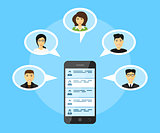 mobile communication concept