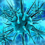 3D medical virus background