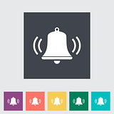 Bell flat icon.
