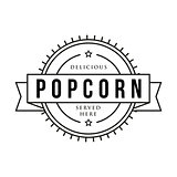 Popcorn vintage sign stamp
