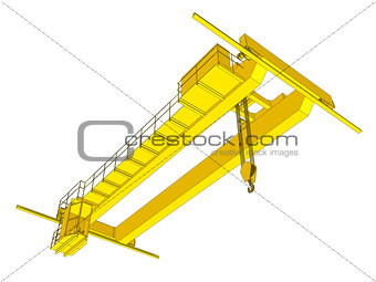 Factory overhead crane