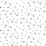 Abstract dotted snow seamless vector pattern.