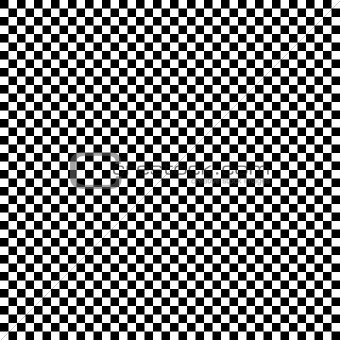 Regular pattern of squares in alternating black and white colors.
