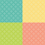 Colored Abstract  Background Seamless Pattern. Vector Illustration