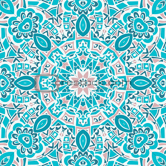 Abstract winter seamless pattern