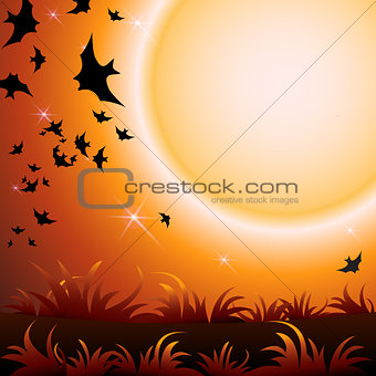 Halloween Party Background