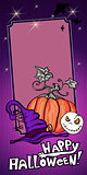 Halloween Banner violet