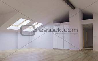 attic floor 3d