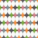Colorful seamless geometric pattern.