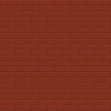 Brick wall vector background - seamless texture.