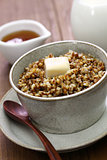 kasha, buckwheat porridge
