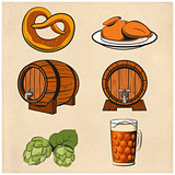 Some beer line color icons