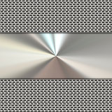 Abstract silver metallic background