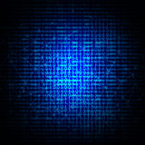 Abstract binary code background