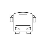 Bus outline icon