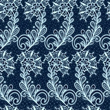 Seamless lace floral pattern.