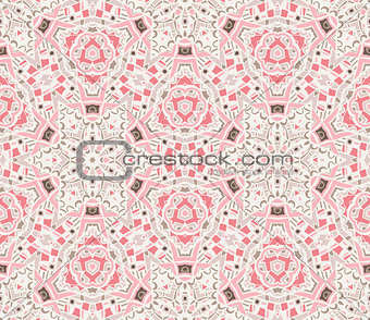 geometric Decorative tile pattern design vector.