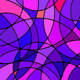 abstract vector stained-glass mosaic background