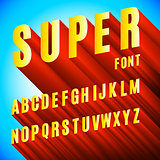 3D Font Alphabet