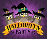 Halloween party sign topic image 9