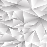 Abstract Grey Polygonal Background