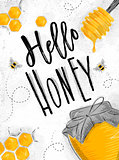 Poster hello honey