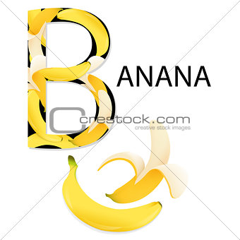 Alphabet B Letter