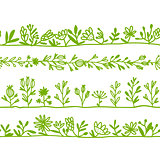 Herbs, seamless pattern for your design