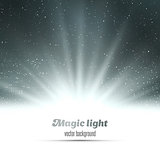 Abstract magic  light background. 