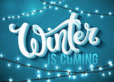 Winter is coming poster
