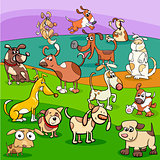 spotted dogs cartoon characters group