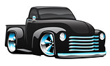 Hot Rod Pickup Truck Illustration