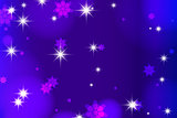 Dark blue background with highlights and stars. vector