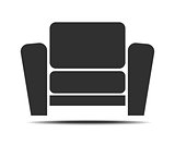 Living Room Armchair Icon