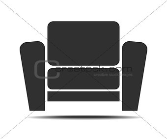 Living Room Armchair Icon