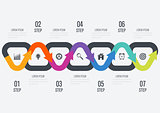 Infographics template 7 options