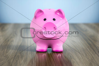 piggy bank smile