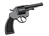 3D image of classic revolver