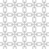 Net of chain in light design