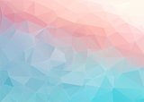 Colorful flat background with triangles shape