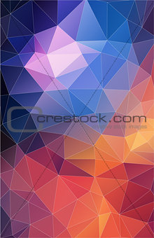 Vertical triangle pattern. abstract background