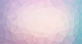Triangle background with pastel colors