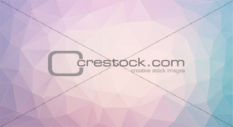 Triangle background with pastel colors