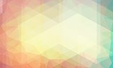 Pastel color background with triangle shapes