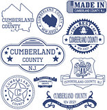 Cumberland county, NJ, generic stamps and signs