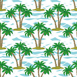 Seamless Pattern, Palms