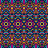 Abstract festive colorful ethnic tribal pattern