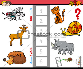 biggest animal educational game for children