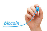 Bitcoin Arrow Concept